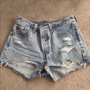 Levi’s Denim Shorts.